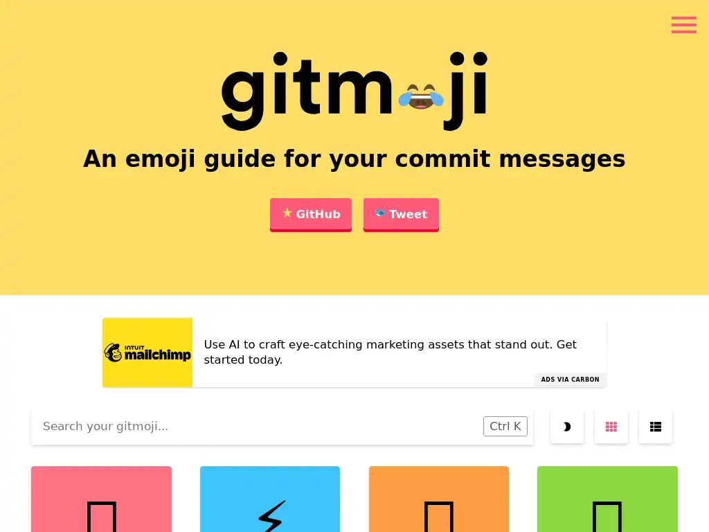 Una guía de emojis para tus mensajes en los commit